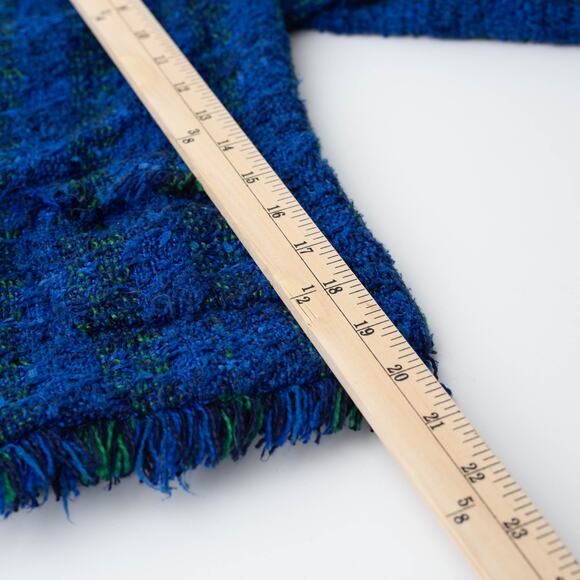 L'agence Blue Tweed Angelina Blazer - Picture 9 of 10